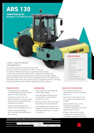Single-drum Rollers Ammann ARS 130