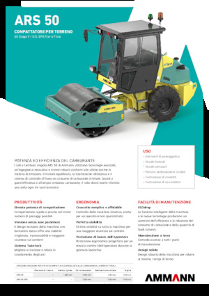 Single-drum Rollers Ammann ARS 50