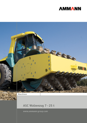 Single-drum Rollers Ammann ASC 200 HD