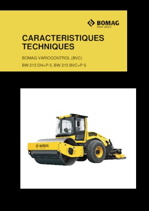 Single-drum Rollers Bomag BW 213 BVC+P-5