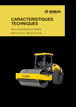 Single-drum Rollers Bomag BW 216 D-5 SL