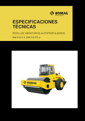 Single-drum Rollers Bomag BW 219 D-4