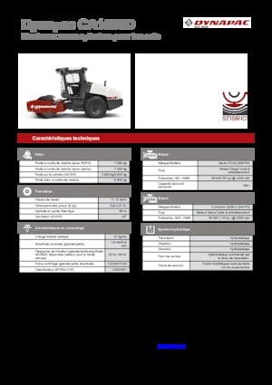 Single-drum Rollers Dynapac CA 1500 D