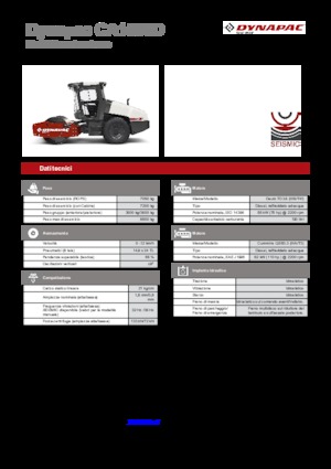 Single-drum Rollers Dynapac CA 1500 D