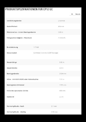 Single-drum Rollers Caterpillar CP12GC