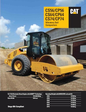 Single-drum Rollers Caterpillar CP56