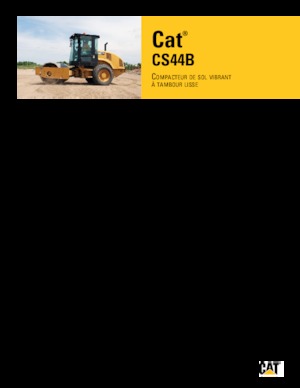 Single-drum Rollers Caterpillar CS44B