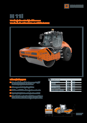 Single-drum Rollers Hamm H 11i
