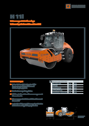 Single-drum Rollers Hamm H 11i