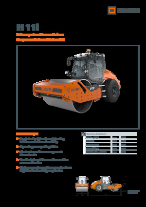 Single-drum Rollers Hamm H 11i