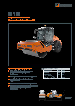 Single-drum Rollers Hamm H 11i