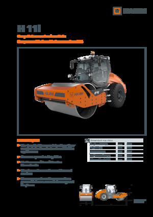 Single-drum Rollers Hamm H 11i