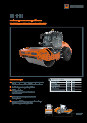 Single-drum Rollers Hamm H 11i