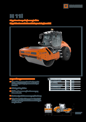 Single-drum Rollers Hamm H 11i
