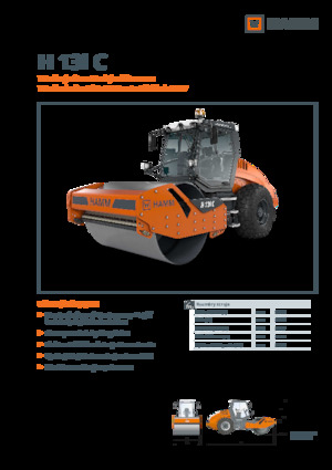 Single-drum Rollers Hamm H 13i C