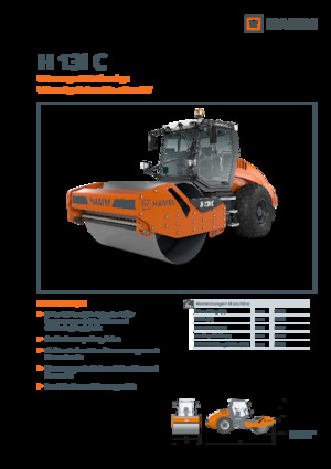 Single-drum Rollers Hamm H 13i C