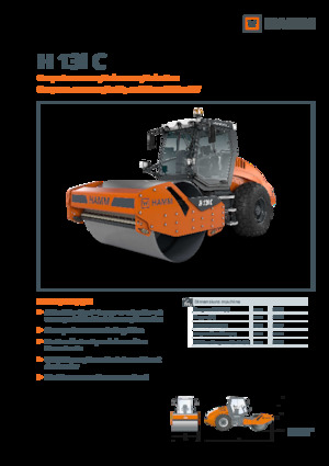 Single-drum Rollers Hamm H 13i C