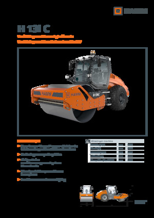 Single-drum Rollers Hamm H 13i C