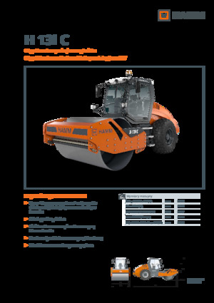 Single-drum Rollers Hamm H 13i C