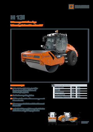 Single-drum Rollers Hamm H 13i