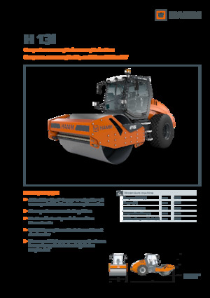 Single-drum Rollers Hamm H 13i