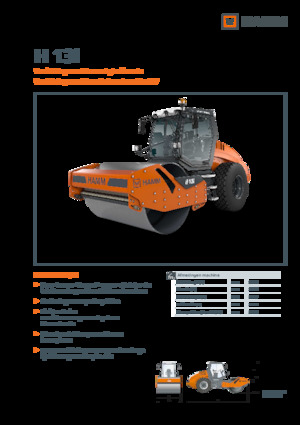 Single-drum Rollers Hamm H 13i