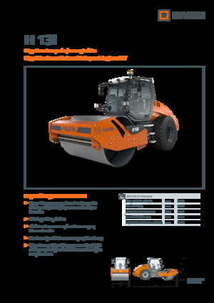 Single-drum Rollers Hamm H 13i