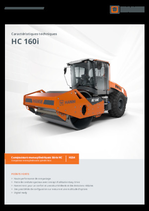 Single-drum Rollers Hamm HC 160i