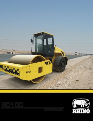 Single-drum Rollers RHINO RC100