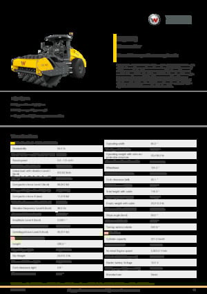 Single-drum Rollers Wacker Neuson RC110