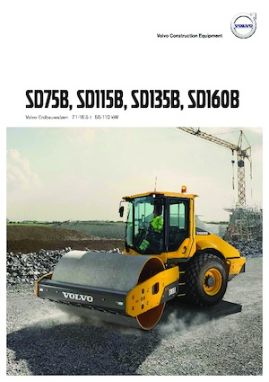 Single-drum Rollers Volvo SD160B