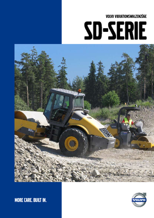 Single-drum Rollers Volvo SD200F