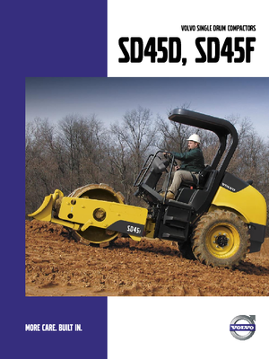 Tek silindirli makaralar Volvo SD45F