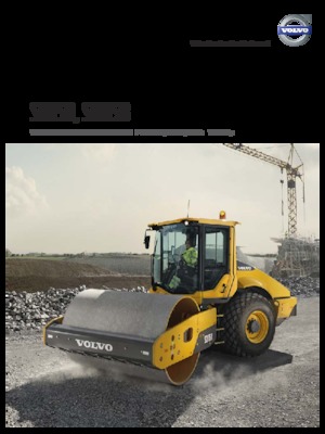 Single-drum Rollers Volvo SD75B