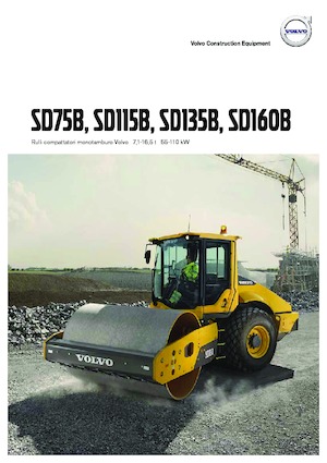 Single-drum Rollers Volvo SD75B