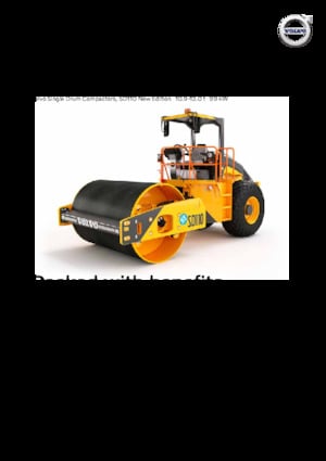 Single-drum Rollers Volvo SD110 