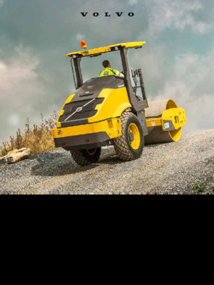 Tek silindirli makaralar Volvo SD75B 