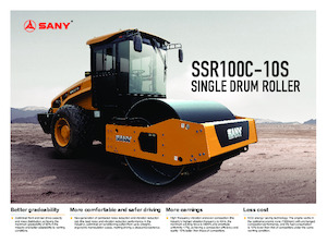 Single-drum Rollers Sany SSR100C-10S
