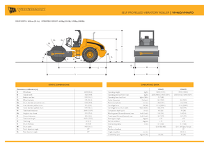 Tek silindirli makaralar JCB-Vibromax VM 46 D