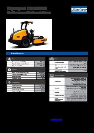 Single-drum Rollers Dynapac CA 1300 D