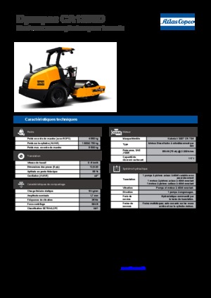 Single-drum Rollers Dynapac CA 1300 D