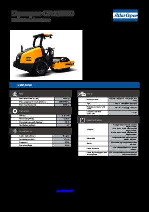 Single-drum Rollers Dynapac CA 1300 D