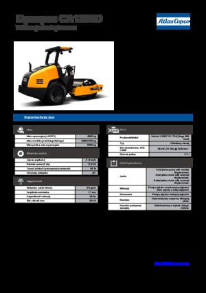 Single-drum Rollers Dynapac CA 1300 D