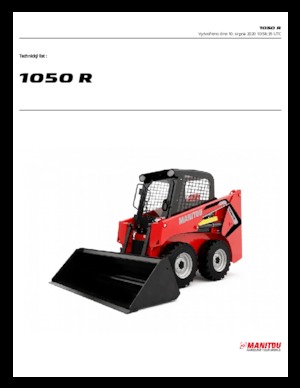 Kızak Dümen Yükleyiciler Manitou 1050R