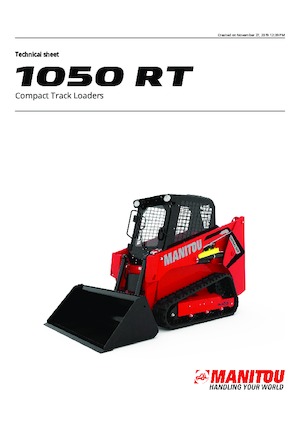 Skid Steer Loaders Manitou 1050RT