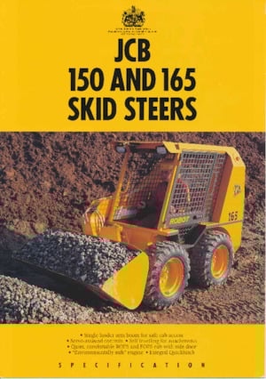 Kızak Dümen Yükleyiciler JCB 150