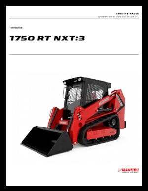 Skid Steer Loaders Manitou 1750RT NXT:3
