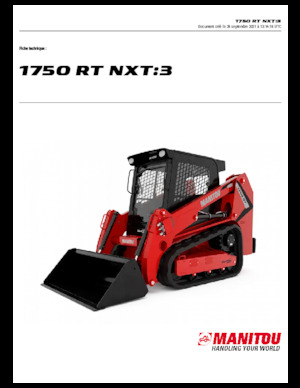 Skid Steer Loaders Manitou 1750RT NXT:3