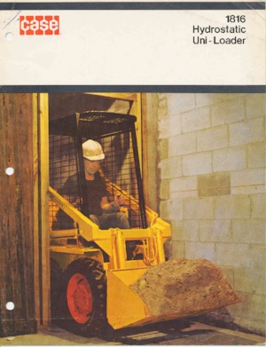 Kızak Dümen Yükleyiciler Case 1816 