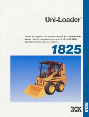 Skid Steer Loaders Case 1825 